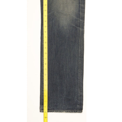 G-Star 3301 Men Blue Straight Regular Jeans W33 L35