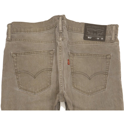 Levi's 511 Men Grey Bootcut Slim Jeans W34 L30