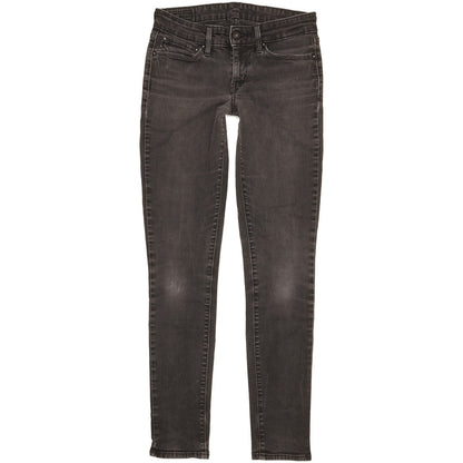 Levi's Women Black Skinny Slim Stretch Jeans W27 L31