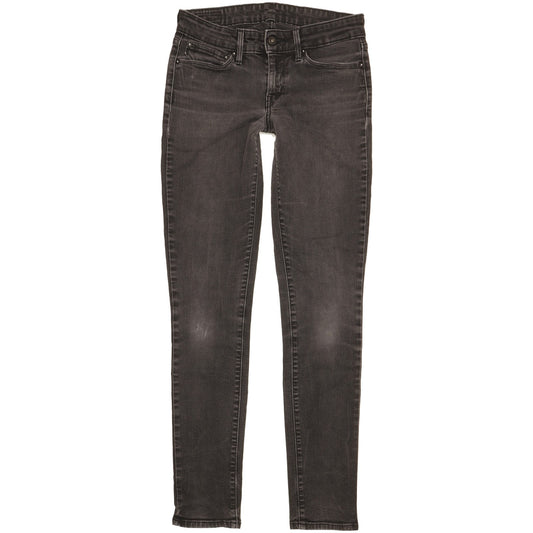 Levi's Women Black Skinny Slim Stretch Jeans W27 L31