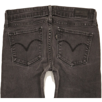 Levi's Women Black Skinny Slim Stretch Jeans W27 L31