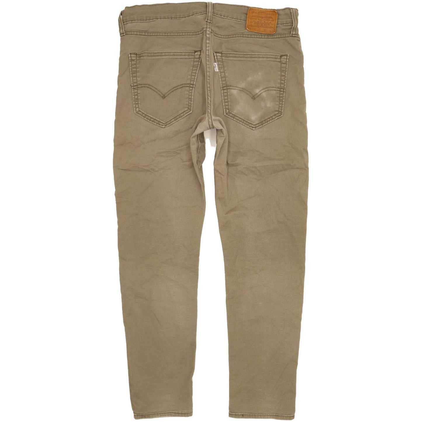 Levi's 512 Men Green Tapered Slim Stretch Jeans W31 L28