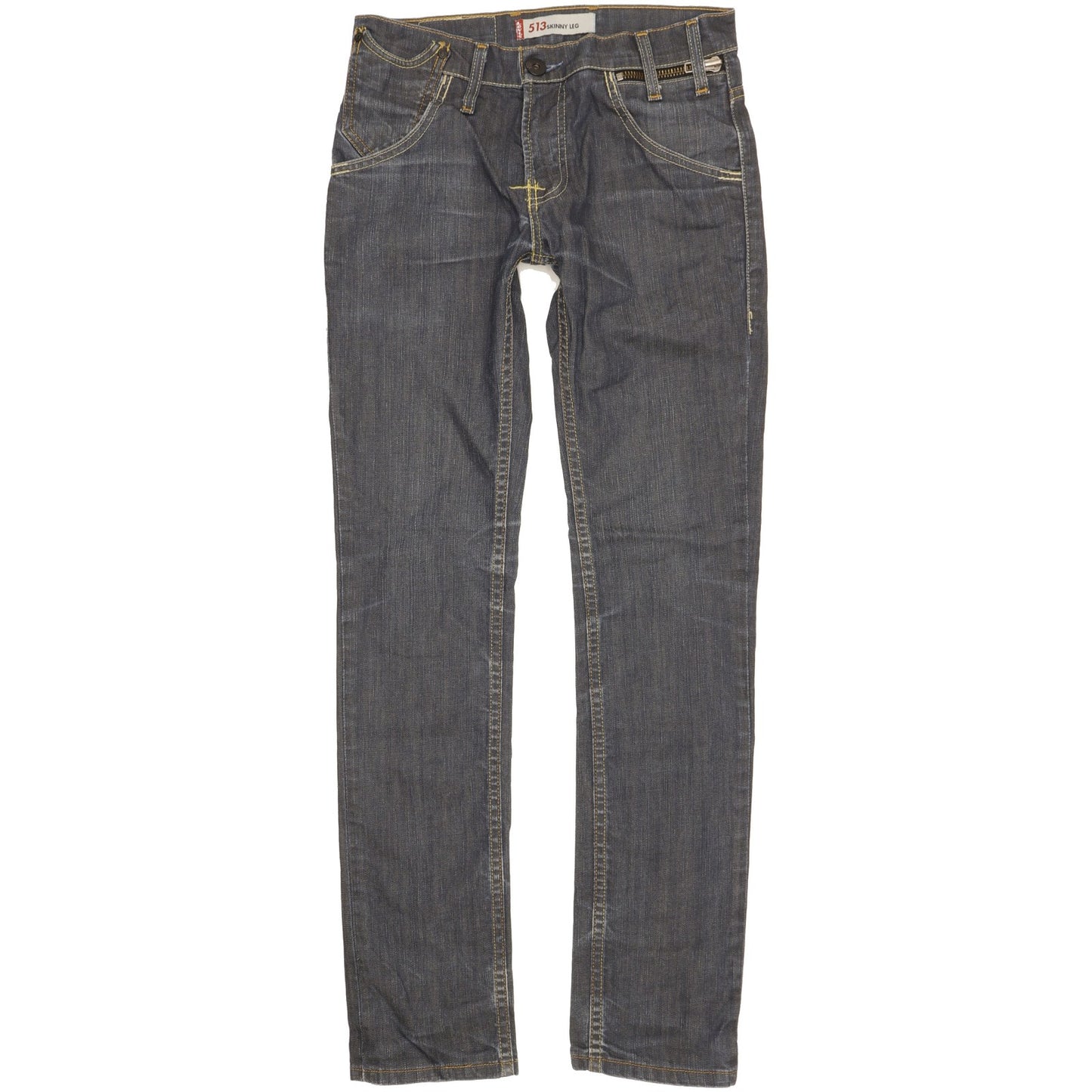 Levi's 513 Men Blue Skinny Slim Stretch Jeans W29 L32