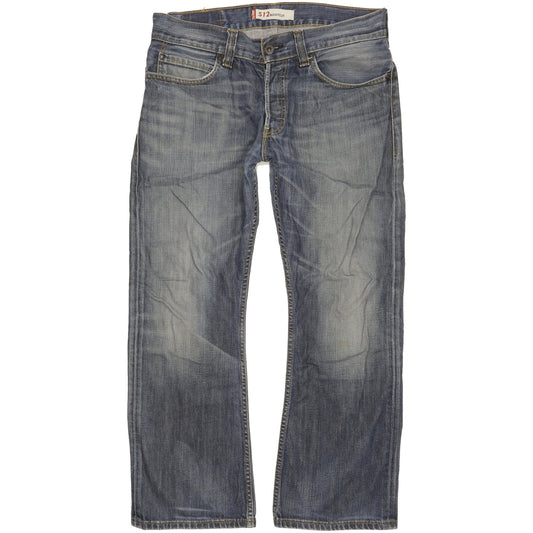 Levi's 512 Men Blue Bootcut Slim Jeans W34 L29