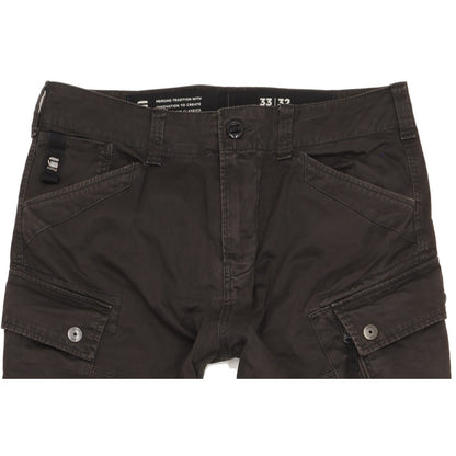 G-Star Men Black Tapered Loose Jeans W33 L32