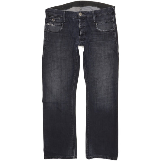 G-Star Radar Duty Men Navy Straight Loose Jeans W38 L33