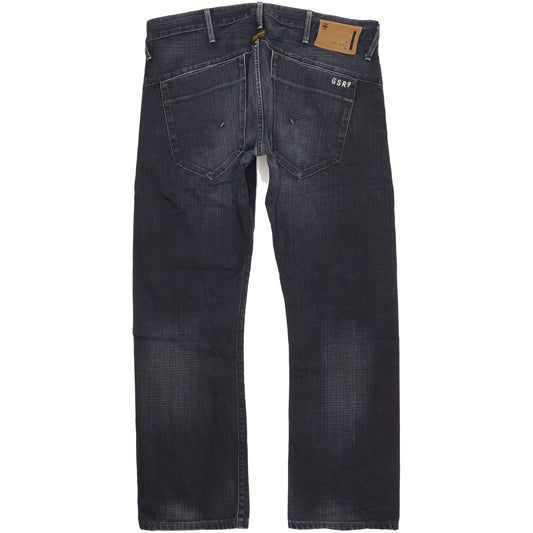 G-Star Radar Duty Men Navy Straight Loose Jeans W38 L33