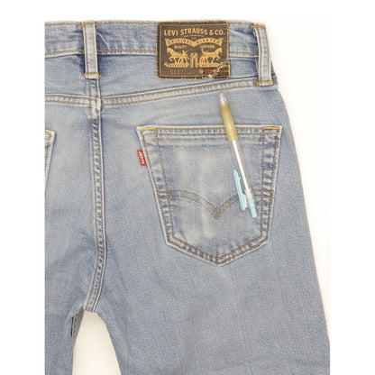 Levi's 511 Men Blue Straight Slim Jeans W30 L32