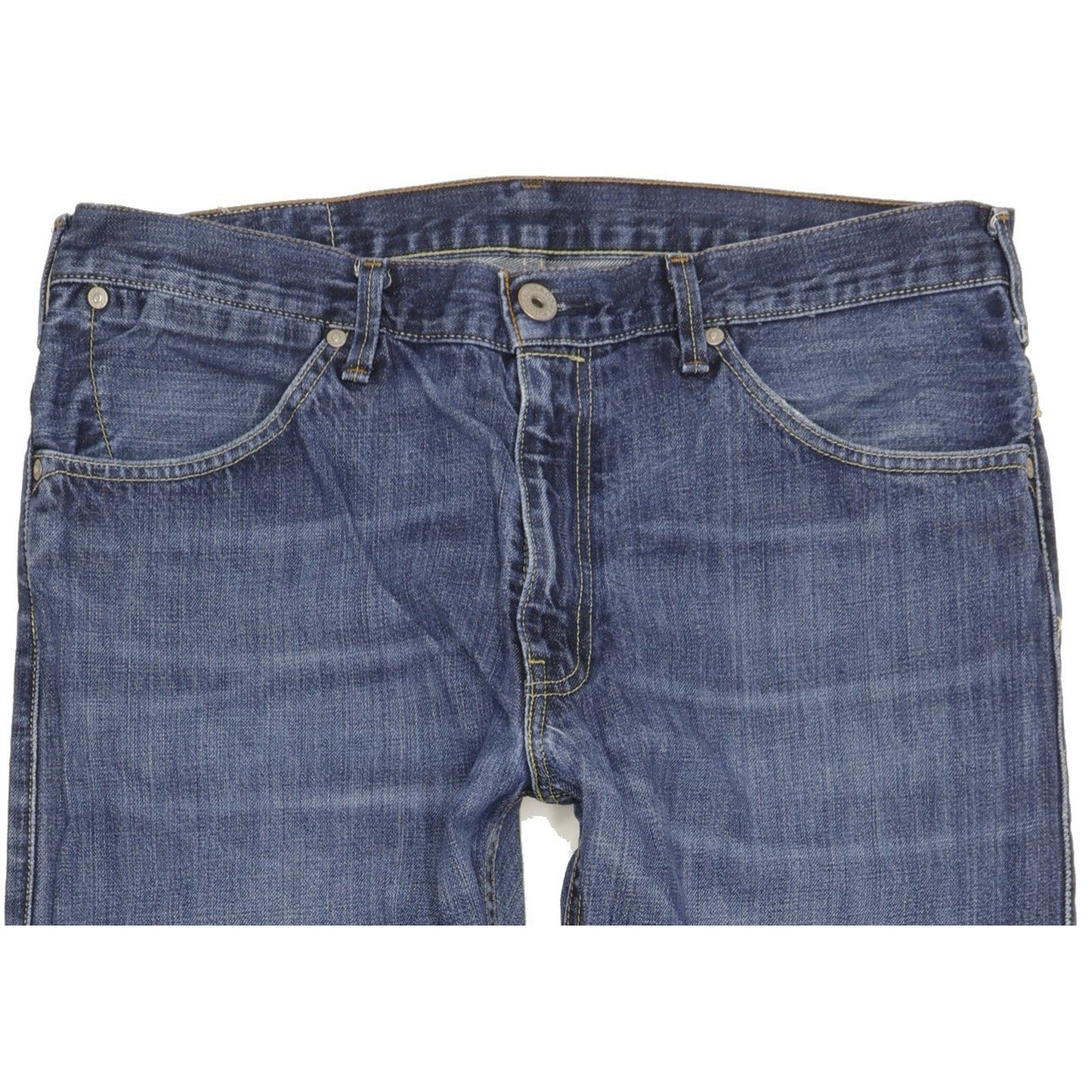 Levi's Men Blue Straight Regular Jeans W36 L30