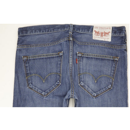 Levi's Men Blue Straight Regular Jeans W36 L30