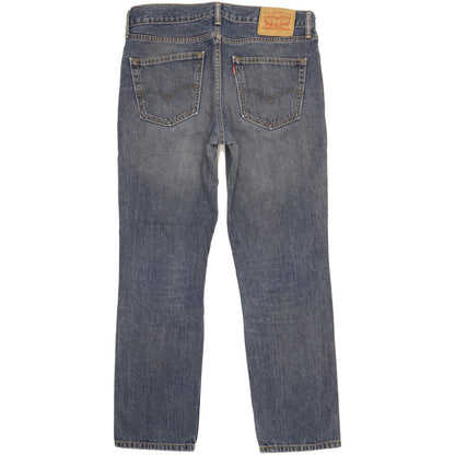 Levi's 511 Men Blue Straight Slim Jeans W34 L29
