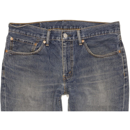 Levi's 511 Men Blue Straight Slim Jeans W34 L29