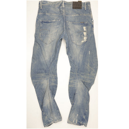 G-Star Arc Men Blue Tapered Loose Jeans W36 L34
