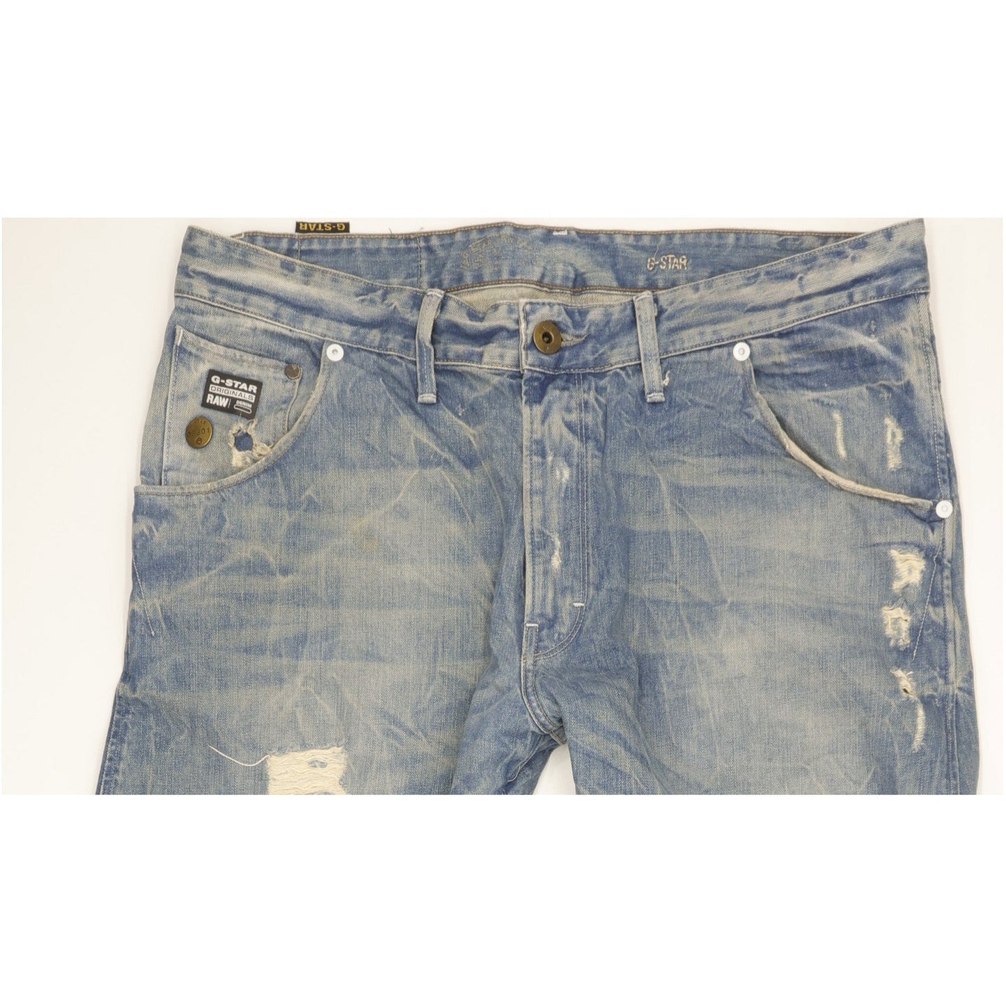 G-Star Arc Men Blue Tapered Loose Jeans W36 L34