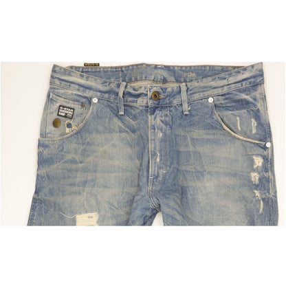 G-Star Arc Men Blue Tapered Loose Jeans W36 L34