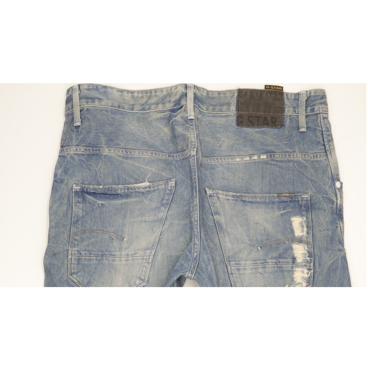 G-Star Arc Men Blue Tapered Loose Jeans W36 L34