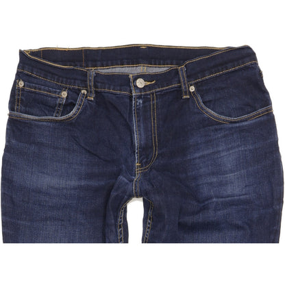 Levi's 511 Men Blue Straight Slim Stretch Jeans W34 L30