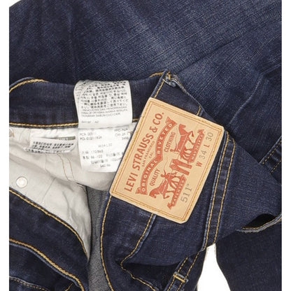 Levi's 511 Men Blue Straight Slim Stretch Jeans W34 L30