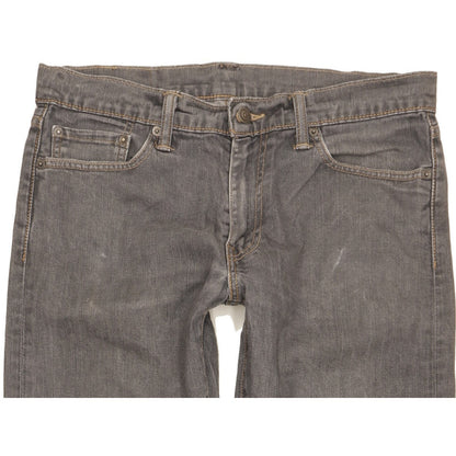 Levi's 504 Men Grey Straight Regular Jeans W32 L31