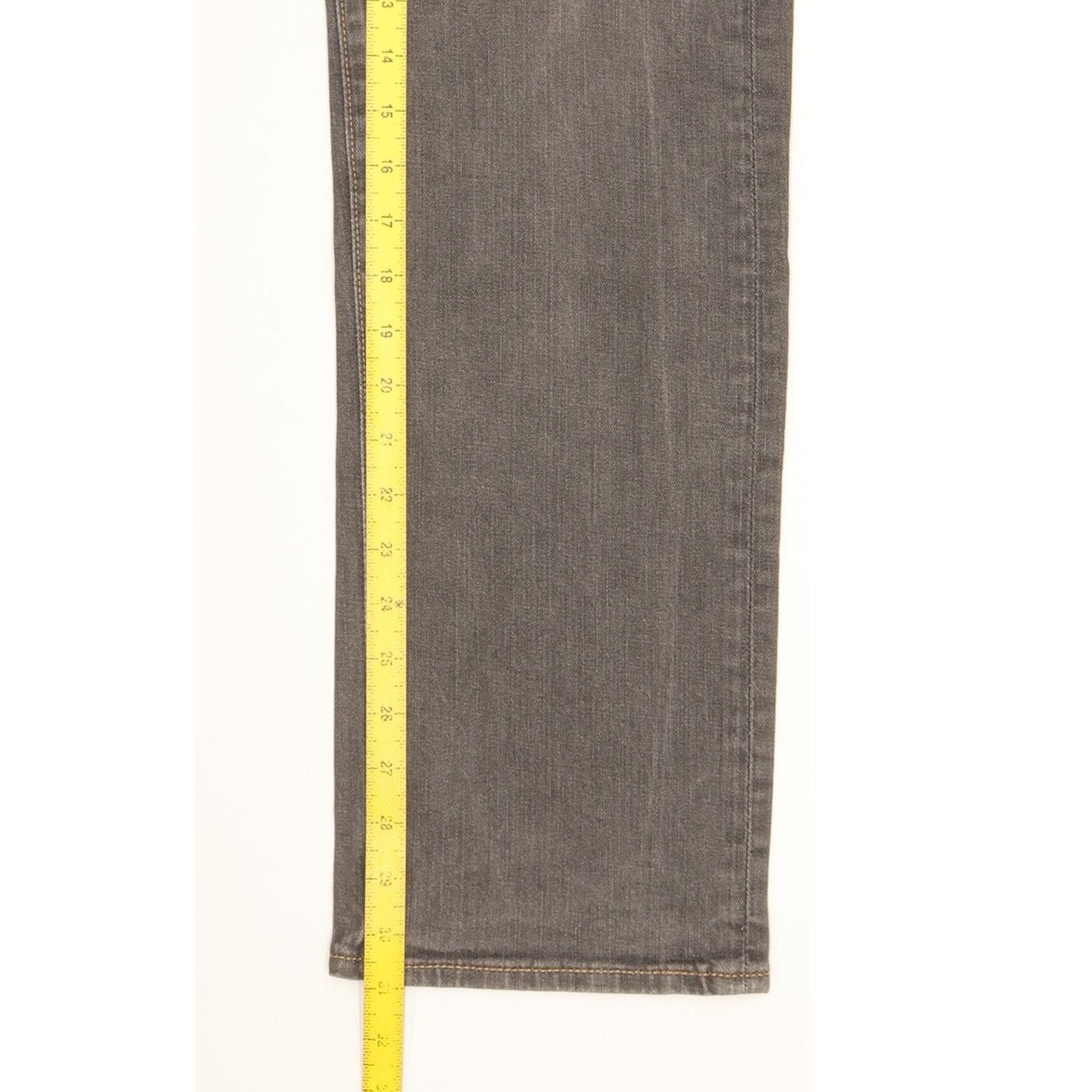 Levi's 504 Men Grey Straight Regular Jeans W32 L31