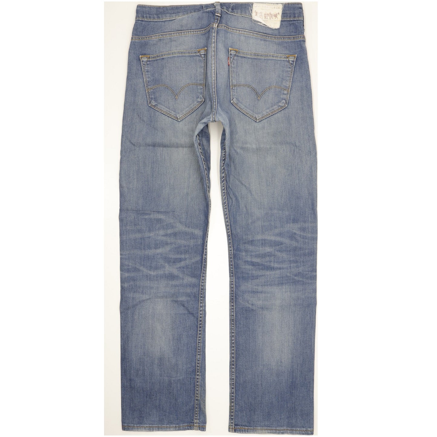 Levi's 506 Men Blue Straight Regular Stretch Jeans W34 L34