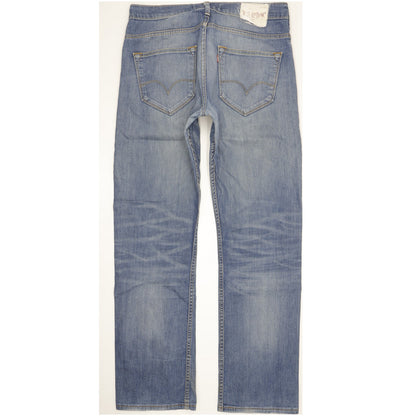 Levi's 506 Men Blue Straight Regular Stretch Jeans W34 L34