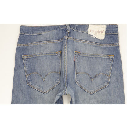 Levi's 506 Men Blue Straight Regular Stretch Jeans W34 L34