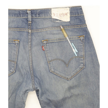Levi's 506 Men Blue Straight Regular Stretch Jeans W34 L34