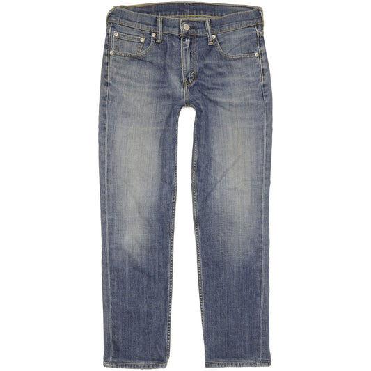 Levi's 511 Men Blue Straight Slim Stretch Jeans W30 L28