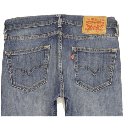 Levi's 511 Men Blue Straight Slim Stretch Jeans W30 L28