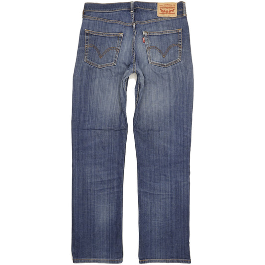 Levi's 506 Men Blue Straight Regular Jeans W34 L33