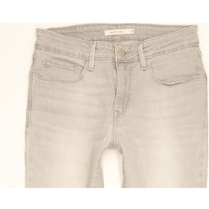 Levi's Women Grey Skinny Slim Stretch Jeans W29 L27