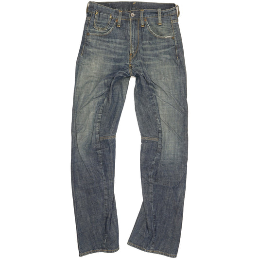 G-Star S.C. A Crotch Men Blue Straight Regular Jeans W29 L32
