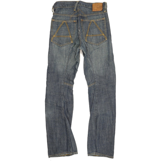 G-Star S.C. A Crotch Men Blue Straight Regular Jeans W29 L32