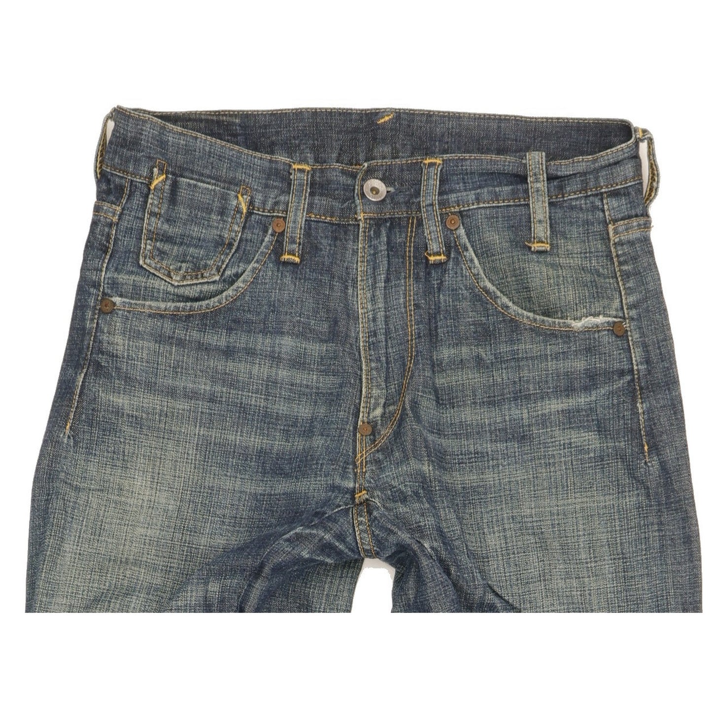 G-Star S.C. A Crotch Men Blue Straight Regular Jeans W29 L32