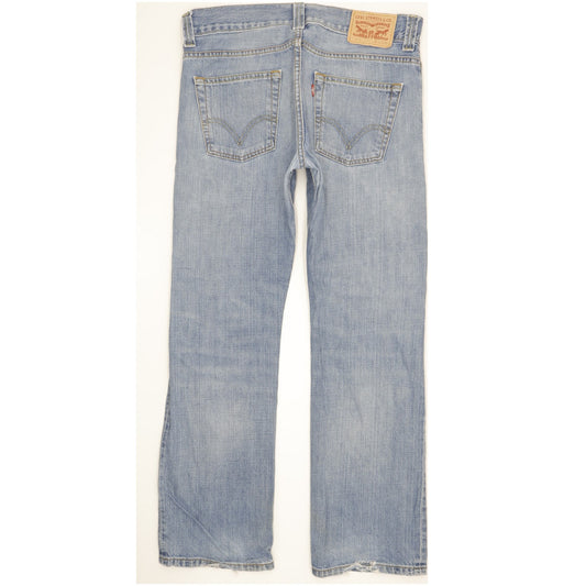 Levi's 505 Men Blue Straight Regular Jeans W32 L30