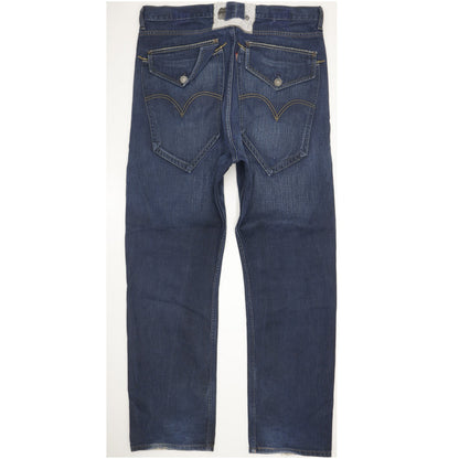 Levi's Men Blue Straight Regular Jeans W34 L34