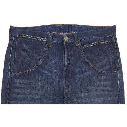 Levi's Men Blue Straight Regular Jeans W34 L34