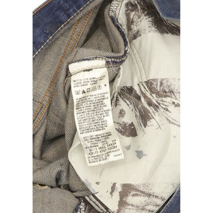Levi's Men Blue Straight Regular Jeans W34 L34