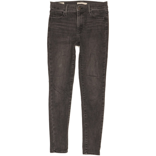 Levi's 720 Black Skinny Slim Stretch Jeans High Waisted W29 L30
