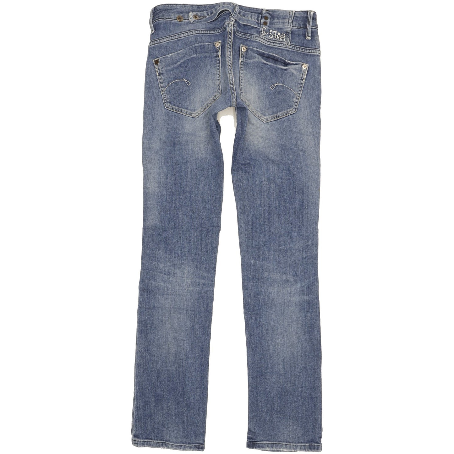 G-Star Midge Women Blue Straight Slim Stretch Jeans W29 L33