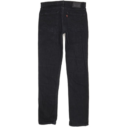 Levi's 511 Men Black Straight Slim Stretch Jeans W33 L33