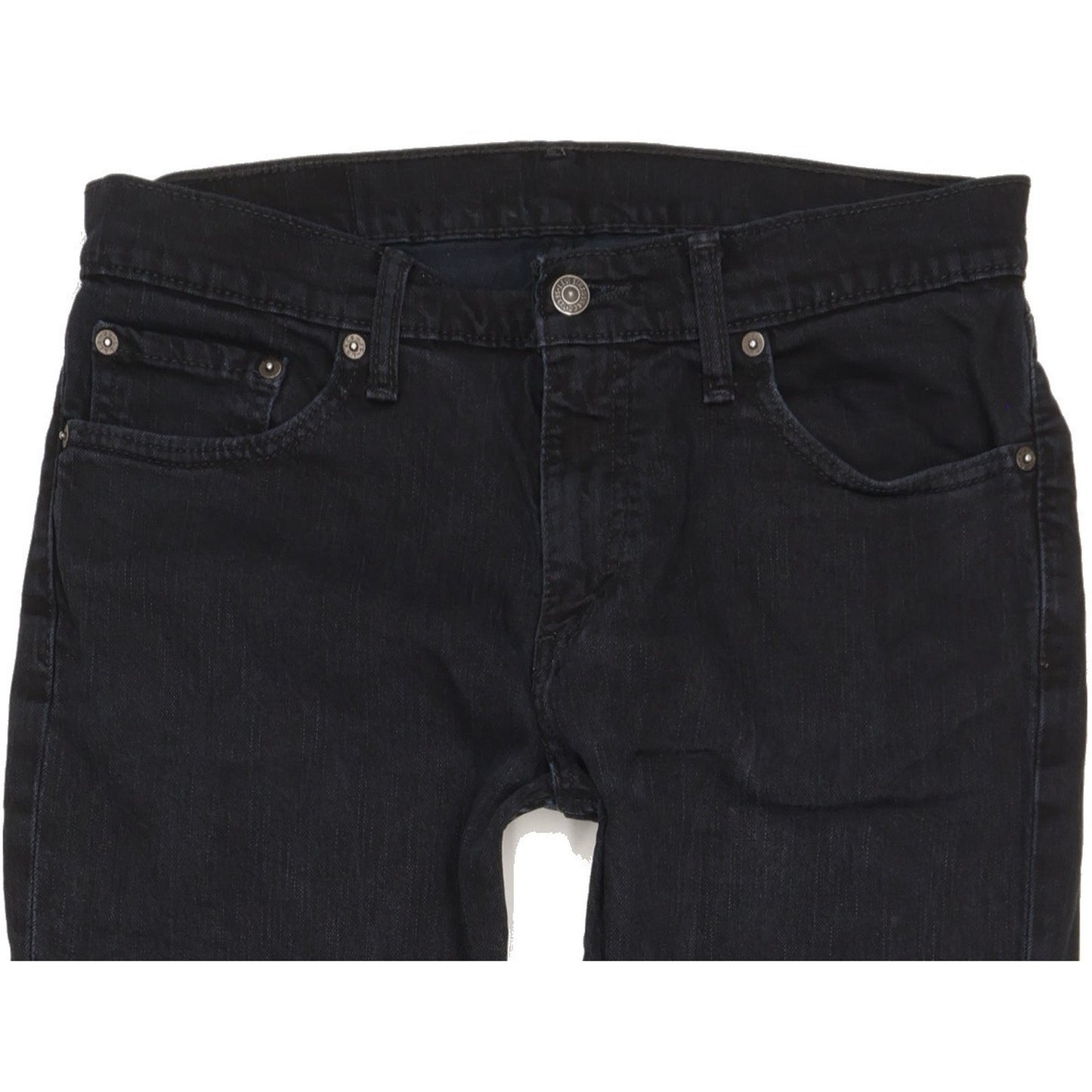 Levi's 511 Men Black Straight Slim Stretch Jeans W33 L33