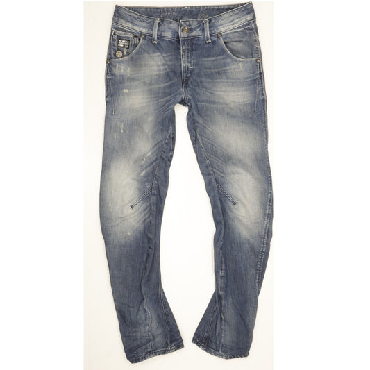 G-Star Arc 3D Women Blue Tapered Loose Jeans W27 L30