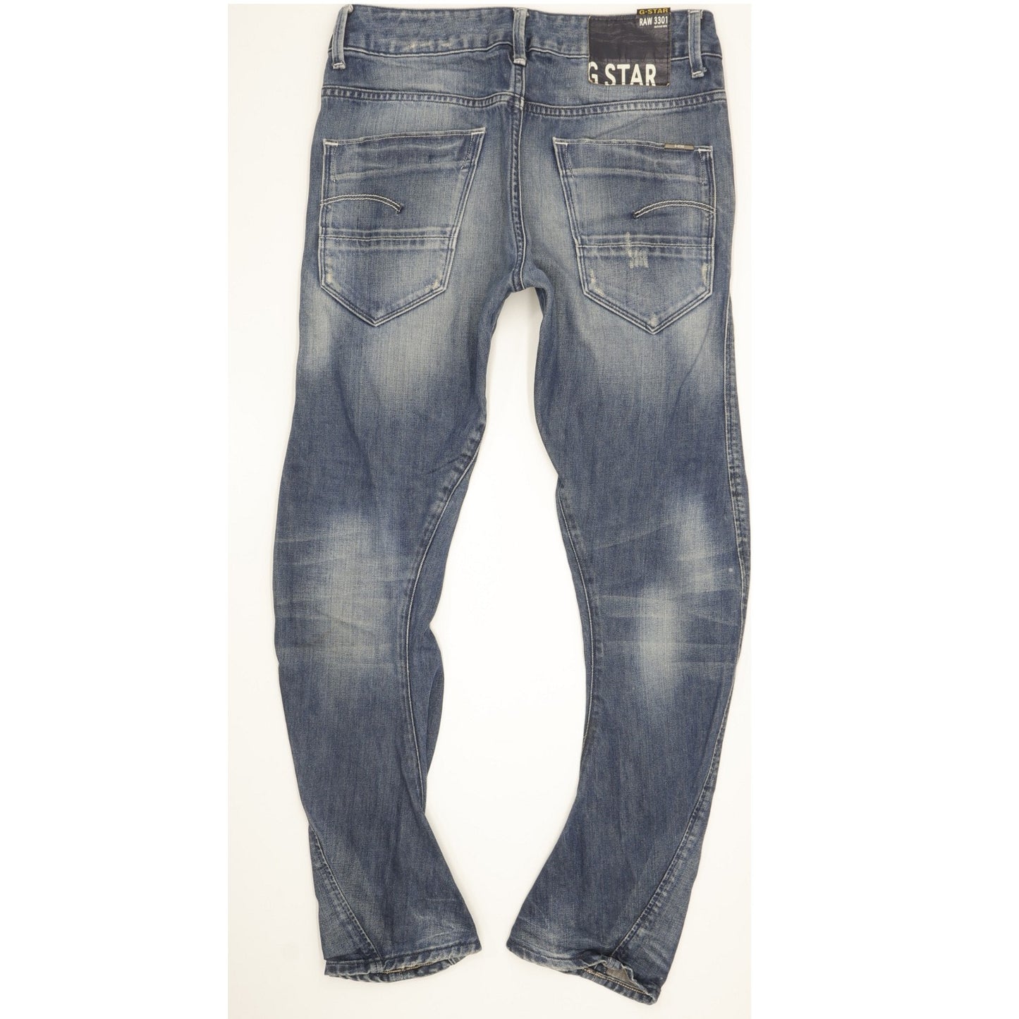 G-Star Arc 3D Women Blue Tapered Loose Jeans W27 L30