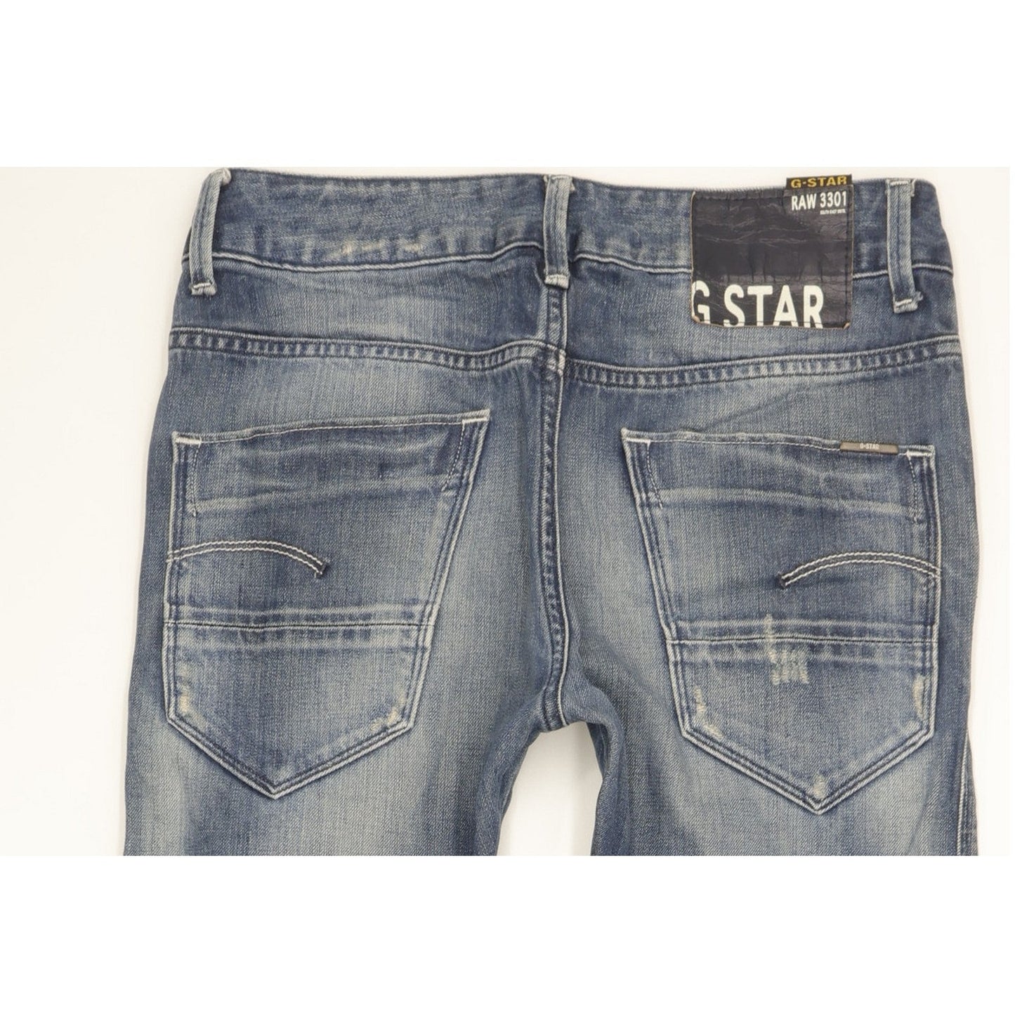 G-Star Arc 3D Women Blue Tapered Loose Jeans W27 L30