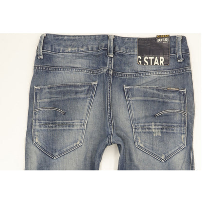 G-Star Arc 3D Women Blue Tapered Loose Jeans W27 L30