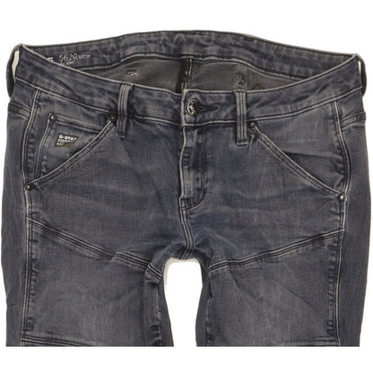 G-Star 5620 Custom Women Navy Skinny Slim Stretch Jeans W29 L31
