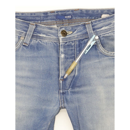 G-Star Attacc Men Blue Straight Slim Jeans W31 L32