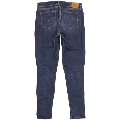Levi's 711 Women Blue Skinny Slim Stretch Jeans W29 L30